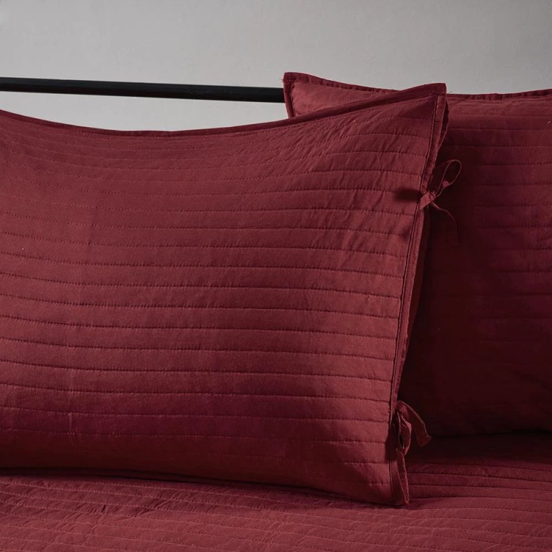 Madison Park 100% Polyester Herringbone Printed 6pcs Reversible Daybed Cover