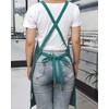 crazy bean BBQ Apron for Men Women Adjustable Work Apron