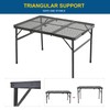 Goaylate Folding Camping Table Retractable Foldable Lightweight Compact Desk for