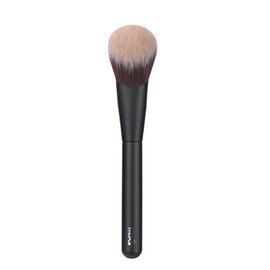 MSQ Cheek Brush, 1 Piece Makeup Brush, Stippling Brush, Powder Foundation, Angled Cheek Brush, Thin and Evenly, Soft Duo Fiber Face Brush