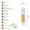 R7S 78 mm Dimmable 20 W Bulbs, 78 mm Bulb