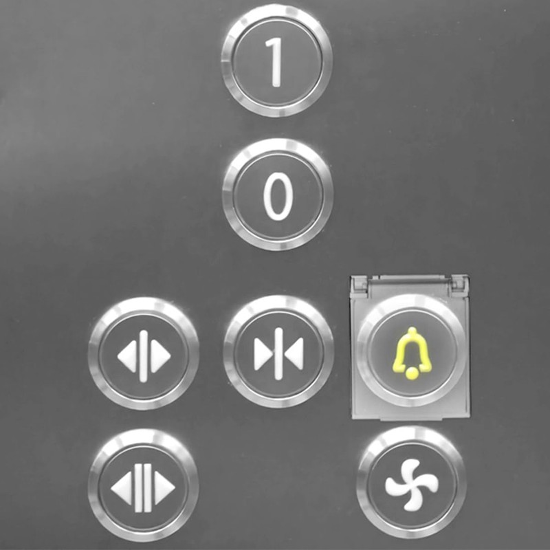 4PCS 19mm Dustproof Safety Push Button Cap Cover Guard, Plastic