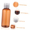 WOONEKY 60ml Travel Bottles for Toiletries Empty Plastic Subpackaging Bottles