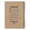 Rhino 5.8 x 8.3 Inches A5 Recycled Twin Wire Notebook,