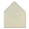 Envelopes DIN C6 with wet seal.