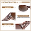 TJUTR Polarised Sunglasses Womens with UV400 Protection Wraparound Shades with