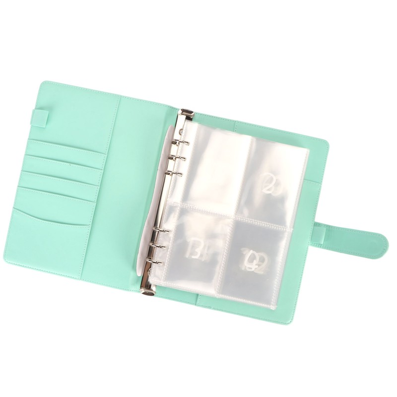 100 Envelopes Challenge Binder Waterproof A5 Money Saving Budget Binder