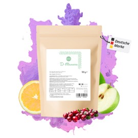 Nutritec D-Mannose Pulver 100 g, naturbelassen ohne Zusatzstoffe, deutsche Babynahrung Qualität, hochdosiert, gut löslich, vegan, mit extra Messlöffel, ohne Gentechnik