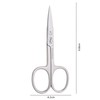Nail Scissors Straight 3.5" (338-00)