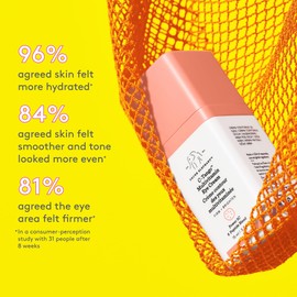 Drunk Elephant C-Tango Multivitamin Eye Cream Bundle - 15 ml/.5 fl oz - Vitamin C Eye Cream - 5ml Protini Polypeptide Cream - Clean Clinical Skincare - Cruelty-Free - Dermatologist-Tested