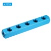 PATIKIL 5 Way 8 Port Air Distributor 2 Pack G1/4