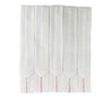 AN Long Strainer Rope, 5 Pieces, White, Waist Strap, Muslin,
