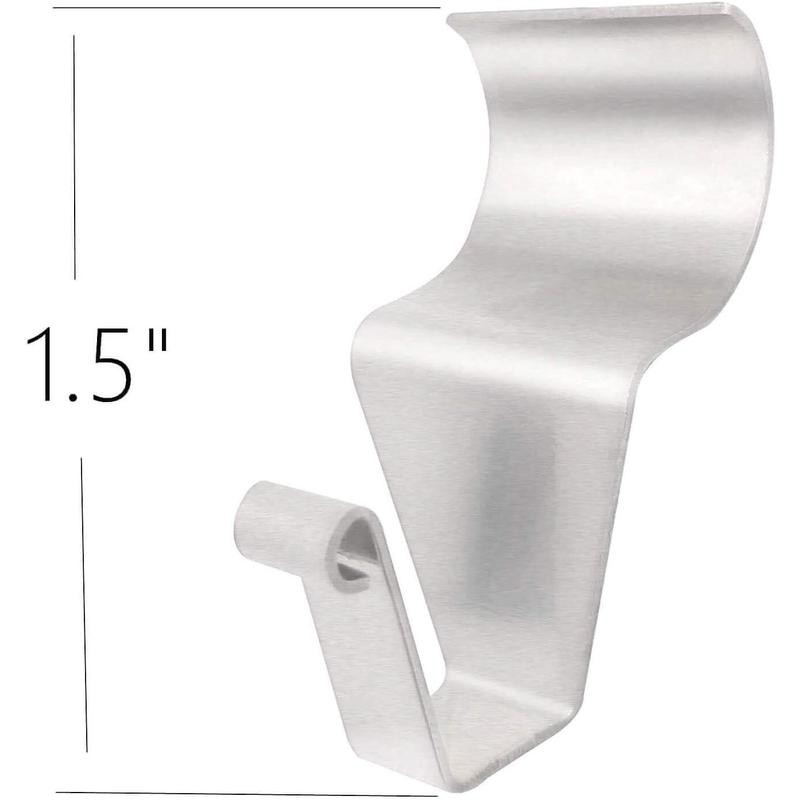 Vinyl Siding Hooks (10 Pack), Heavy Duty Stainless Steel Low