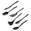 Hutzler 6 Piece Melamine Mini 7.5 Inch Cooking Utensil Set,