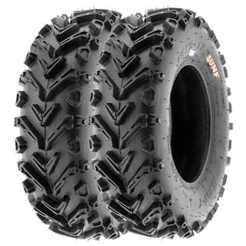 SunF 24x8-12 ATV UTV Muddy Tire 24x8x12 Mud Hardpack 6 PR A041 - PAIR of 2