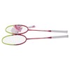 2 Player Badminton Racquets Adults Lightweight Carbon Fiber Rackets with