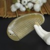 Healifty 1pc Yak Horn Comb-Wide Tooth Hair Comb - Breezelike