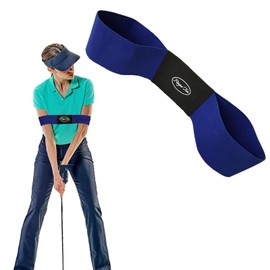 Golf Swing Training Aids, Golf Swing Trainer, Arm Band Trainer Value Pack, Golf Training Aids Professional Motion Posture Correction for Men Women Kids (Golf Swing Band-Blue)