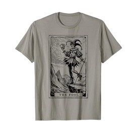 Tarot Card Shirt Jester The Fool Major Arcana Tarot Card T-Shirt