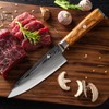 FUJUNI Chef Knife 6 inch Damascus Knife 67-Layer Damascus VG10