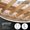 MOZCORN 10pcs Joist Hanger 2x4, Corrosion Resistant Face-Mount U Hangers