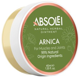 Absolei Arnica Ointment Natural Ointment for Muscles, Bruises and Swelling 40ml