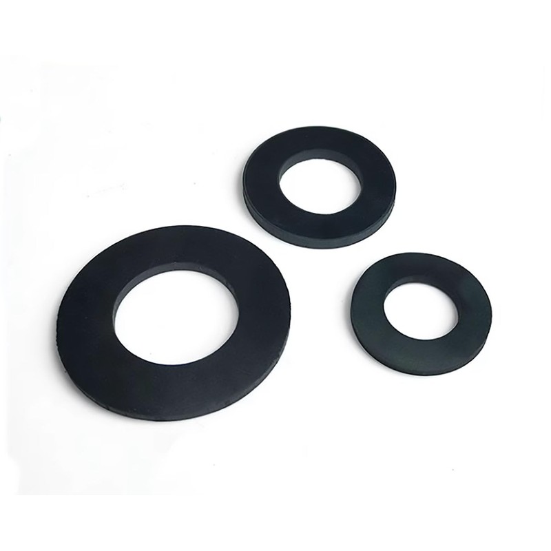 Smartsails 140 Pieces 7 Size Black Flat Rubber Gasket Assortment
