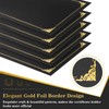 10 Packs Certificate Holders, Black Certificate Covers, Diploma Holders, Certificate