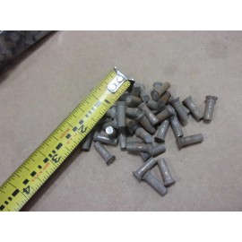 John Deere 25 3/16x 5/8" Countersunk E73896 Rivet Steel Sickle Bar Blade Blacksmith Forge