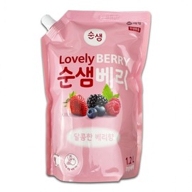 Aekyung Sunsaem Berry Scent Dish Soap Refill 1200ml D 3ea