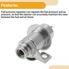 X AUTOHAUX Fuel Pressure Regulator Fuel Pump Regulator for Honda