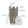 BJPKPK 20 oz Stainless Steel Insulated Tumbler Cup With Lid