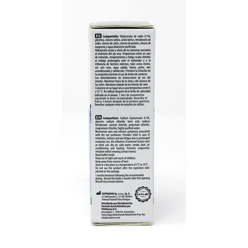 Xailin Tears 0.1% HA 10 Millilitres x1 Pack