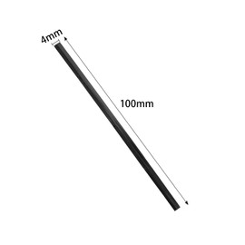 800pcs 4" Metallic Twist Ties(Black) for Bakery, Candy Bags, Coffee Bags, Goodie Bags