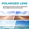 MAXJULI Gafas de sol de Aviador Polarizadas para Hombres y