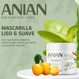 Glatte & weiche pflanzliche Keratin Maske 350 ml