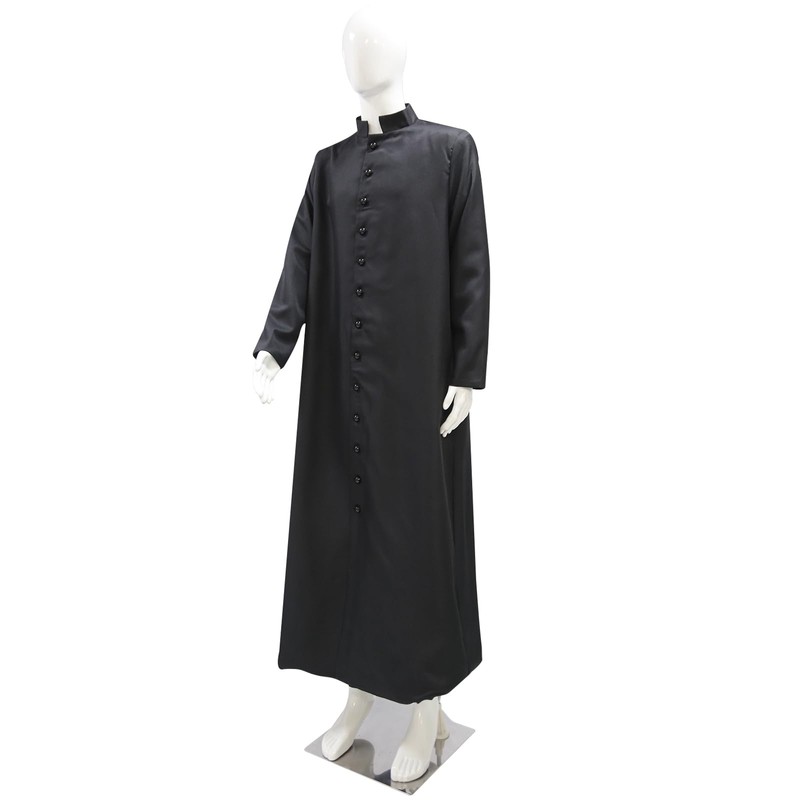 MYAYD Men's Cassock Robe Church Robe Choir Minister Clergy Pulpit