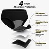 Women's Reusable Incontinence Underwear, 3 Pack Protective Briefs (XXL)