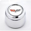 Set of 4 C4 Aluminum Wheel Hub Center Caps Pace