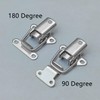 4 PCS 304 Stainless Steel Tension Clasp Spring Loaded Latch