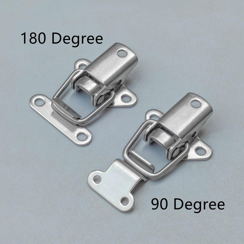 4 PCS 304 Stainless Steel Tension Clasp Spring Loaded Latch