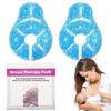 Breast Therapy Packs with Soft Covers, Hot and Cold Breast