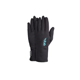 Rab Women's Power Stretch Pro Gloves, Black, M