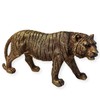 Thorness Handcrafted Bronze-Effect Tiger Statue - Elegant and Decorative Ornament