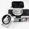 46mm Lens Hood, Aluminum Alloy Square Retro Lens Shade with