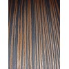 Macassar Ebony composite wood veneer paper backer Ebony Macassar composite