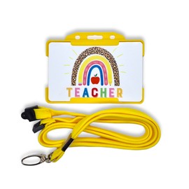 Teacher Roleplay Children's Novelty ID Card & Lanyard - Teacher Role play - Schools - Pretend Play - Imaginary Play