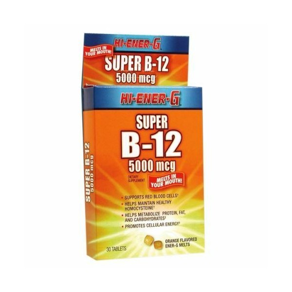 Vitamin B12 Hi Ener G Super 30 Tabs