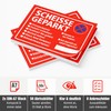 2 x Scheisse parked notepad, fun set with 2 pads