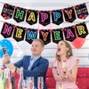 ParPix Spiral Garland New Year's Eve Decoration 2025 Party Set,